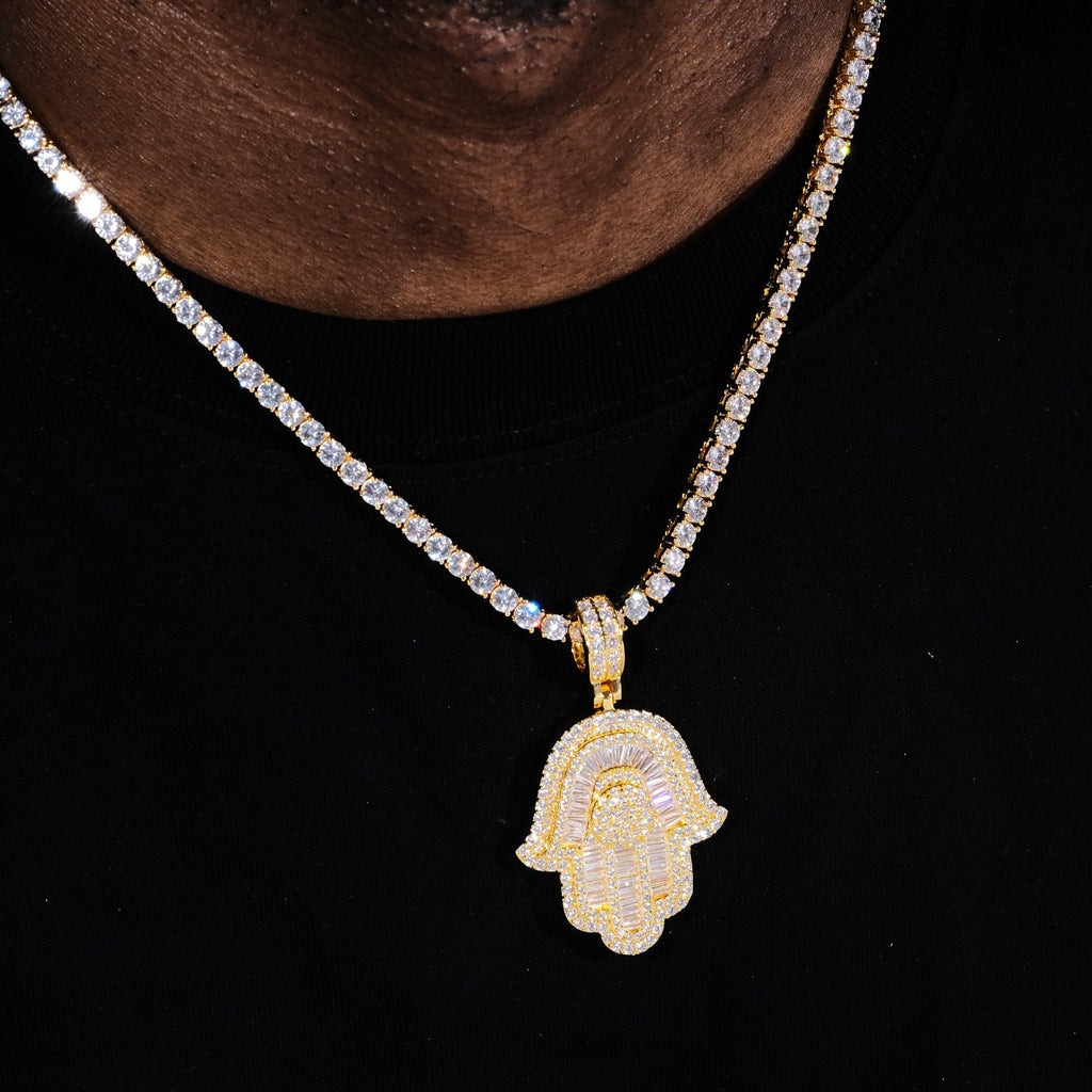 Joias Hip Hop: Pingente Mão de - Tulsi Holy Basil avaliação e preço