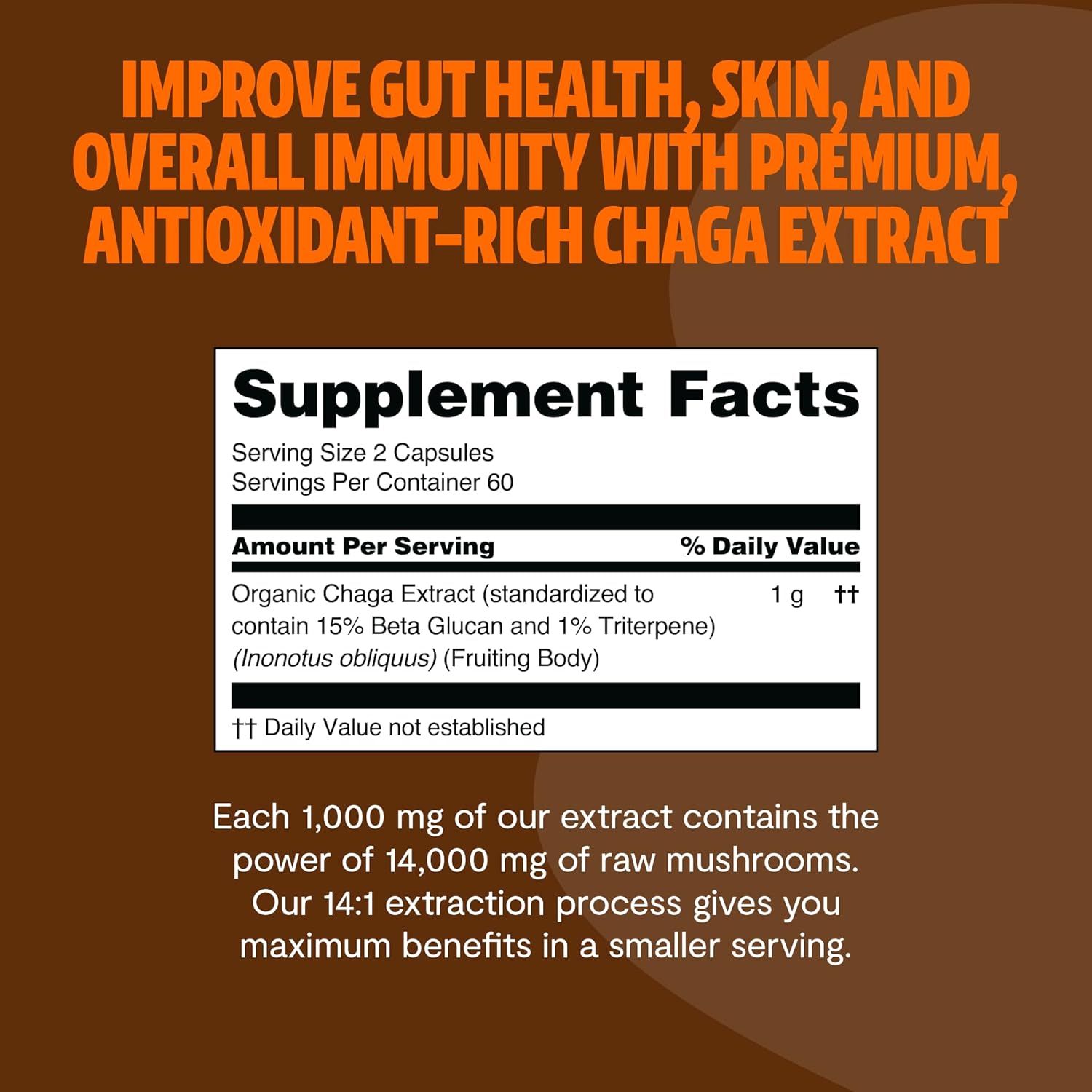 Cápsulas de cogumelos Chaga -  - Tulsi Holy Basil avaliação e preço