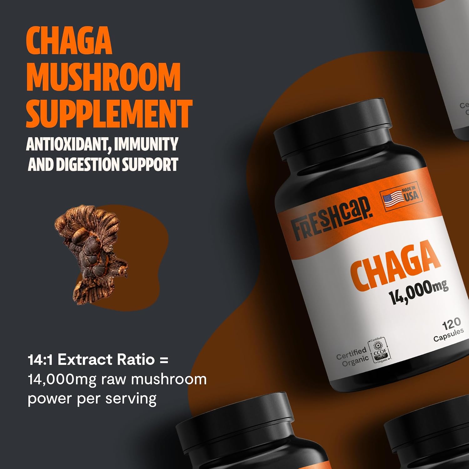 Cápsulas de cogumelos Chaga -  - Tulsi Holy Basil avaliação e preço
