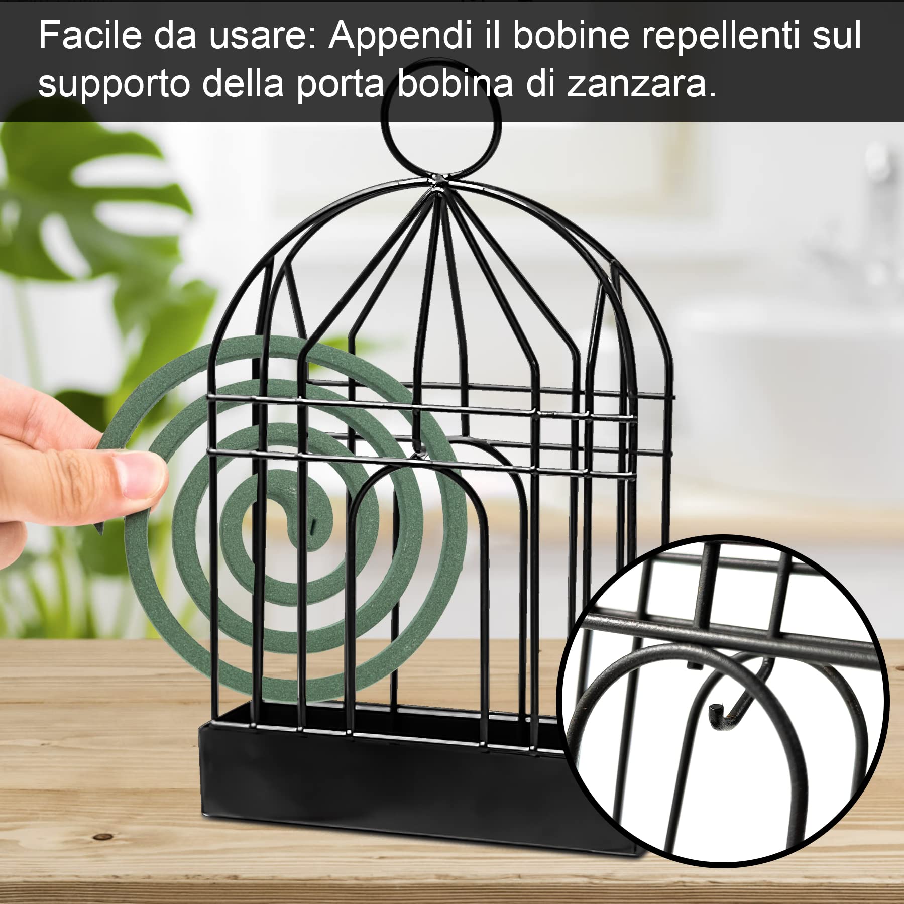 Suporte de bobina de mosquito  - Tulsi Holy Basil avaliação e preço
